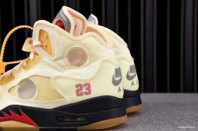 OFF-WHITE DH8565-100 Retro 5 Sail Jordan 0704